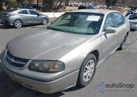 2002 Chevrolet Impala z USA, uszkodzony, nr VIN 2G1WF52E929154657